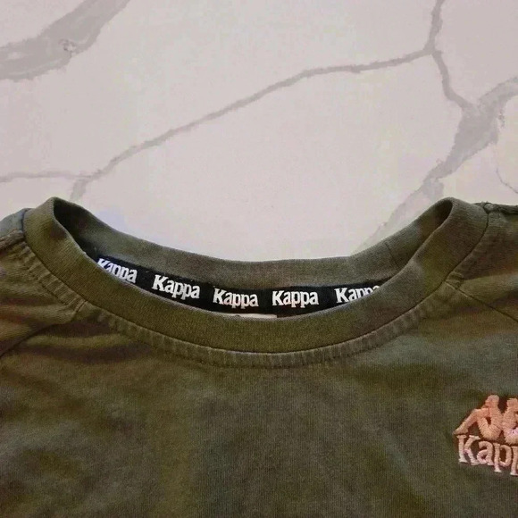 Kappa Mens 222 Banda Bones Long Sleeve Olive Green Size Small - Picture 7 of 9